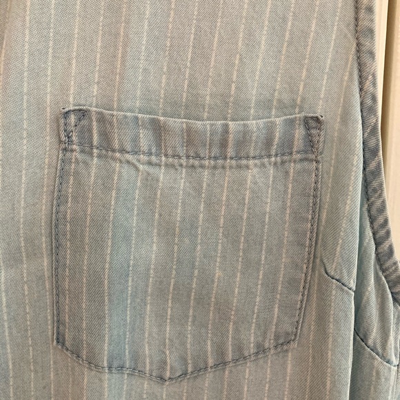Splendid light chambray romper size small - Picture 2 of 5